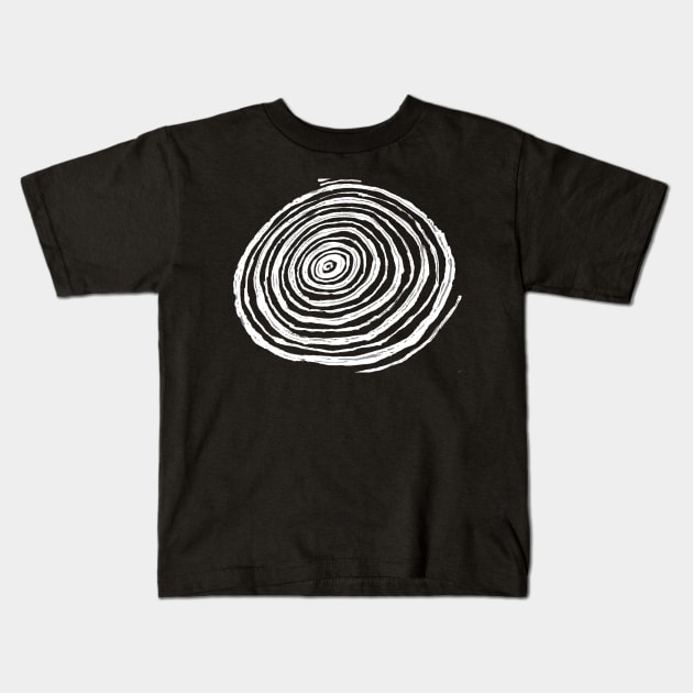 Foam whirlpool Kids T-Shirt by Shadowsantos